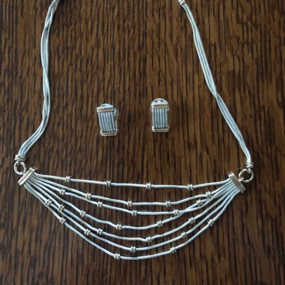 Gorgeous necklace and earrings - Picture 1 of 4